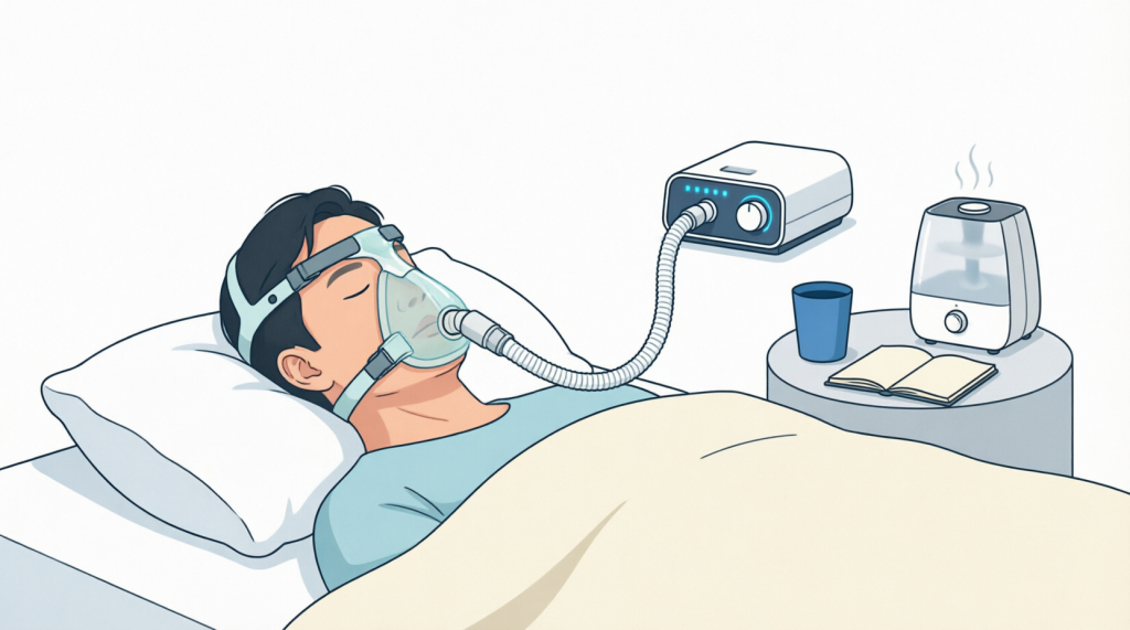 СиПАП (от англ. CPAP — Continuous Positive Airway Pressure)